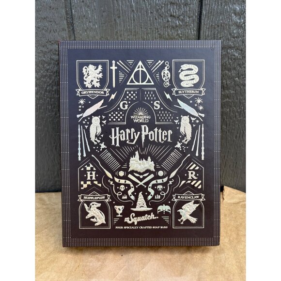 Harry Potter Dr. Squatch Wizarding World Natural Soap Gift Set Collection - Picture 1 of 7